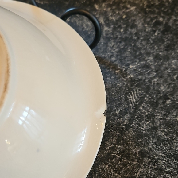 Vintage Blue Willow Oval 10' Serving Bowl - Picture 5 of 11